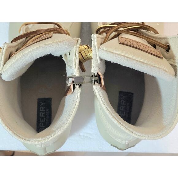 Sperry Saltwater Duck Boots EUC Womens 10 Like New Sparkle STS80493 - Picture 3 of 13